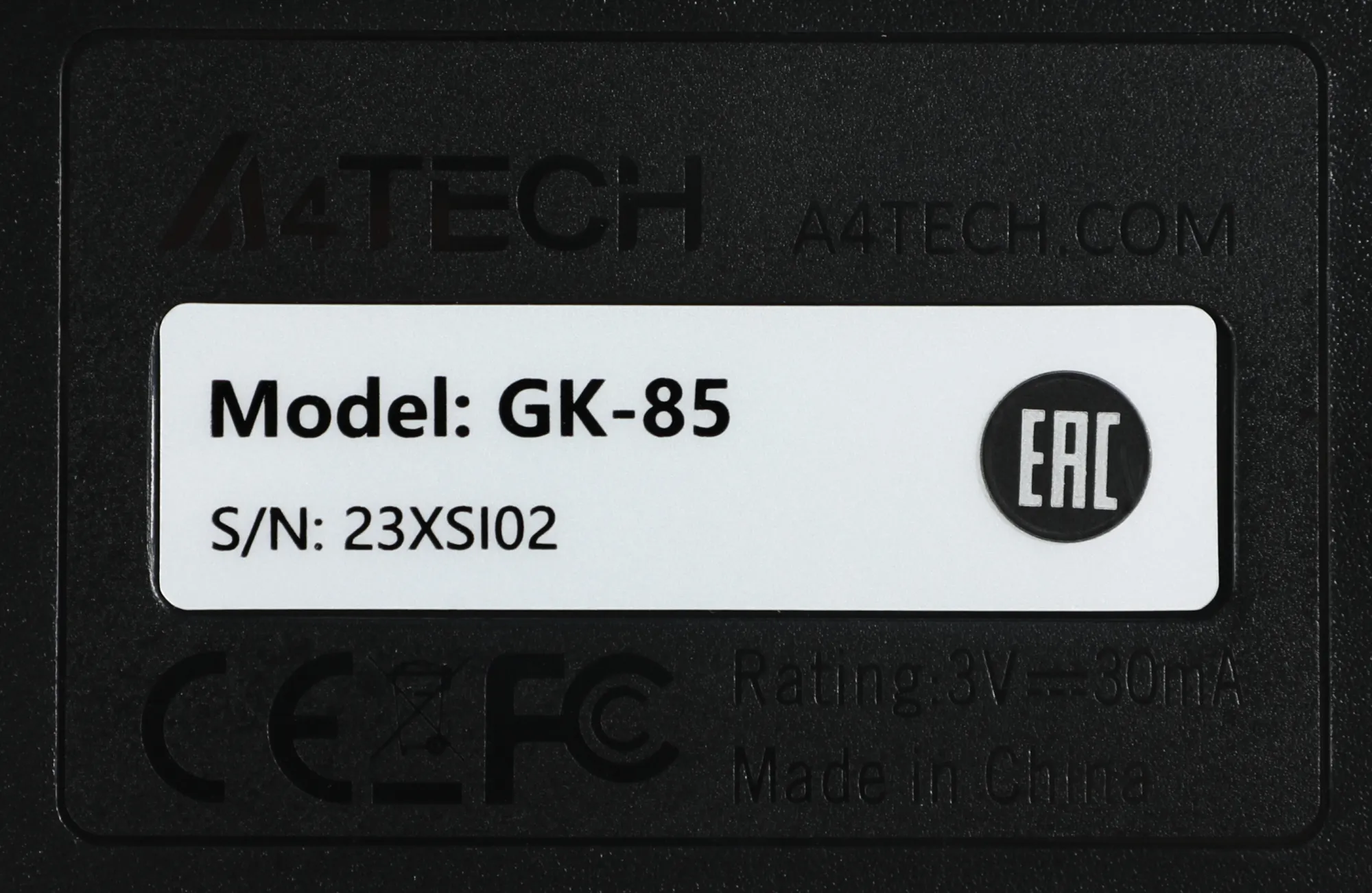 Клавиатура + мышь A4Tech 3000NS клав:черный мышь:черный USB беспроводная Multimedia