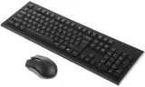 Клавиатура + мышь A4Tech 3000NS клав:черный мышь:черный USB (3000NS)