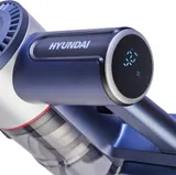 Пылесос ручной Hyundai HYV-S7570 380Вт темно-синий/серебристый