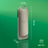 Флеш Диск Digma 64Gb DRIVE3 DGFUM064A30SR USB3.0 серебристый