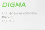 Флеш Диск Digma 128Gb DRIVE3 DGFUM128A30SR USB3.0 серебристый