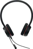 Наушники с микрофоном Jabra Evolve 20 UC Duo черный 1.2м накладные USB оголовье (4999-829-209)