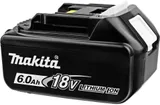 Батарея аккумуляторная Makita BL1860B LXT 18В 6Ач Li-Ion (632F69-8)