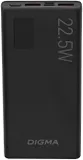 Мобильный аккумулятор Digma DGPF10A 10000mAh QC3.0/PD3.0 22.5W 5A 2xUSB-A/USB-C черный (DGPF10A22PBK)