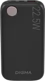 Мобильный аккумулятор Digma DGPF10B 10000mAh QC3.0/PD3.0 22.5W 3A USB-A/USB-C черный (DGPF10B22PBK)