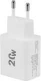 Сетевое зар./устр. Digma DGW2D 20W 3A+1A (PD+QC) USB-C/USB-A универсальное белый (DGW2D0F110WH)