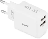 Сетевое зар./устр. Buro BUWH1 15.5W 3.1A 2xUSB универсальное белый (BUWH15S200WH)