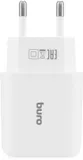 Сетевое зар./устр. Buro BUWH1 15.5W 3.1A 2xUSB универсальное белый (BUWH15S200WH)