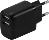 Сетевое зар./устр. Buro BUWH1 15.5W 3.1A 2xUSB универсальное черный (BUWH15S200BK)