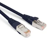 Патч-корд Hyperline PC-LPM-STP-RJ45-RJ45-C5e-5M-LSZH-BK F/UTP RJ-45 вил.-вилка RJ-45 кат.5E 5м черный LSZH 26AWG