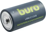 Батарея Buro Alkaline LR14 C 7500mAh (2шт) блистер