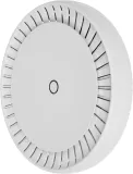 Точка доступа MikroTik RouterBOARD cAPGi-5HaxD2HaxD, cAP ax 802.11a/b/g/n/ac/ax, 2x Gigabit Ethernet with PoE IN and Out support, Power supply via DC jack and PoE 18 - 57V DC, 802.3af/at