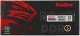 Память DDR5 16GB 4800MHz Kingspec KS4800D5P11016G RTL PC5-38400 CL40 DIMM 288-pin 1.1В single rank Ret