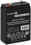 Батарея для ИБП Exegate EX282946 6В 2.8Ач (EX282946RUS)
