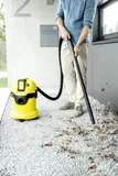 Пылесос Karcher WD 3 Battery 300Вт желтый/черный