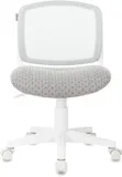 Кресло детское Бюрократ CH-W296NX светло-серый TW-02 Twist сетка/ткань крестов. пластик пластик белый