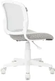 Кресло детское Бюрократ CH-W296NX светло-серый TW-02 Twist сетка/ткань крестов. пластик пластик белый