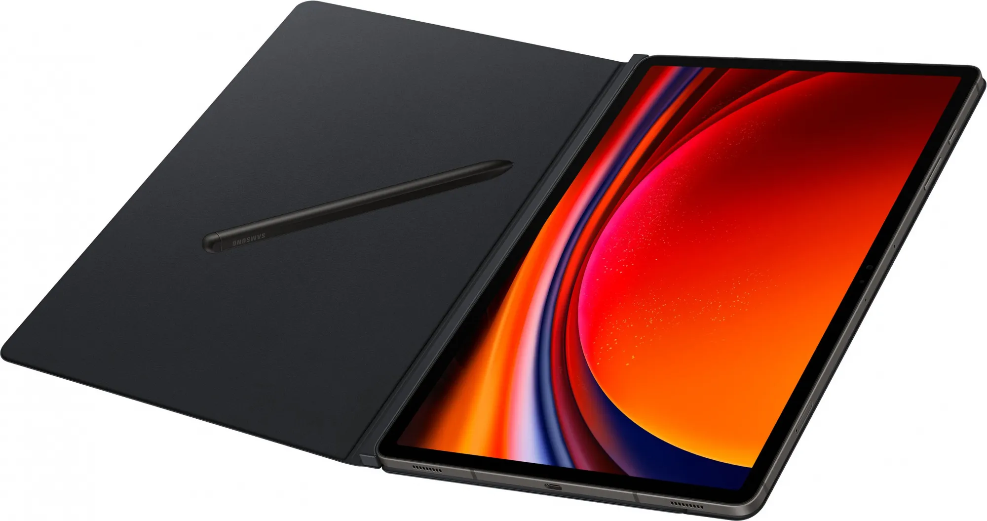 Чехол Samsung для Samsung Galaxy Tab S9+ EF-BX810PBEGRU полиуретан черный