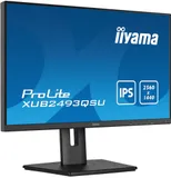 Монитор Iiyama 23.8" ProLite XUB2493QSU-B5 черный IPS LED 16:9 HDMI M/M матовая HAS Piv 300cd 178гр/178гр 2560x1440 60Hz DP 2K USB 5.8кг