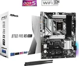 Материнская плата ASROCK B760 PRO RS WIFI, LGA1700, B760, 4*DDR5, HDMI+DP, 4xSATA3 6.0 (RAID), M.2 Socket, USB 3.2, USB2.0, Type-C, ATX