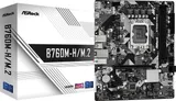Материнская плата ASROCK B760M-H/M.2, LGA1700, B760, 2*DDR5, DP+HDMI, 4xSATA3 6.0 (RAID), M.2 Socket, USB 3.2, USB 2.0, mATX; 90-MXBM40-A0UAYZ