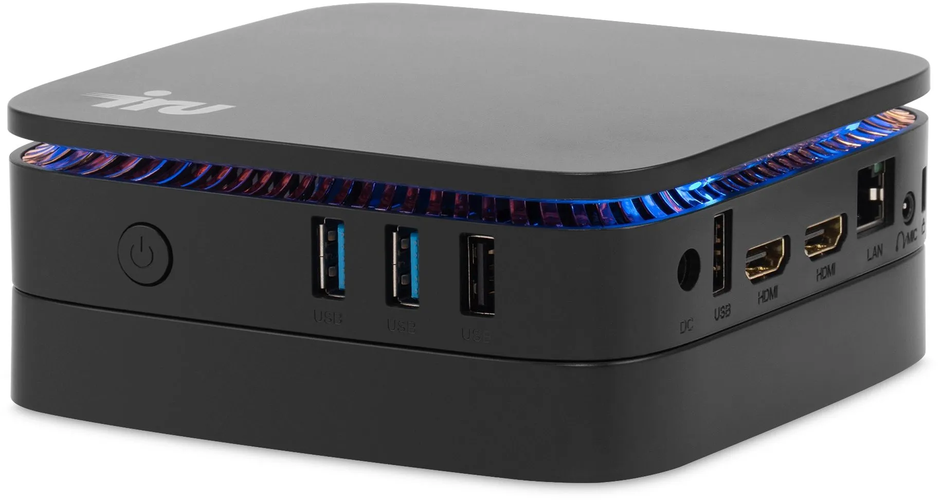 Неттоп IRU 110JLCN Cel N5105 (3.3) 8Gb SSD256Gb UHDG noOS GbitEth 400W черный (1975163)
