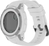 Смарт-часы Garmin Instinct 2s Solar 40мм 1.2" AMOLED корп.черный/белый рем.белый (010-02564-03)