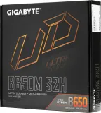 GIGABYTE B650M S2H, AM5, B650, 2*DDR5, DP+HDMI+D-sub,  4 SATA 6 Гб/с, M2, Audio, Gb LAN, USB 3.2, mATX