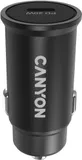 Автомобильное зар./устр. Canyon CNS-CCA20B 20W 3A (PD+QC) USB Type-C универсальное черный