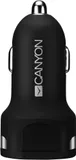 Автомобильное зар./устр. Canyon CNE-CCA04B 12W 2.4A 2xUSB универсальное черный