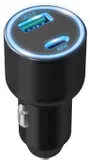 Автомобильное зар./устр. Wiiix UCC-7-2-10 18W 3.25A+3A (PD+QC) USB/USB Type-C универсальное черный