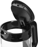 Чайник электрический Vitek VT-8809 1.7л. 2200Вт черный корпус: стекло/пластик