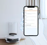 Пылесос-робот Ecovacs N10 белый/черный