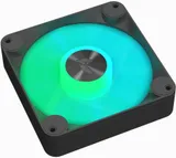 Вентилятор Aerocool APNX FP1-140 PWM ARGB 140x140mm черный/белый 4-pin 15-32dB 220gr Ret (FP1-140 BK)