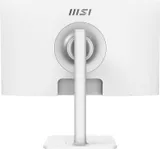 Монитор MSI Modern MD2412PW 23.8" 16:9 FHD(1920x1080) IPS Flat,1ms(MPRT),1000:1,100M:1,300nit,178/178,HDMI 1.4,USB-C,Speaker,Tilt,Swivel,Height,Pivot,VESA,100Hz,White,1y war-ty