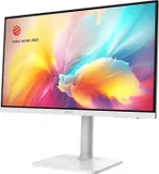 Монитор MSI Modern MD2412PW 23.8" 16:9 FHD(1920x1080) IPS Flat,1ms(MPRT),1000:1,100M:1,300nit,178/178,HDMI 1.4,USB-C,Speaker,Tilt,Swivel,Height,Pivot,VESA,100Hz,White,1y war-ty