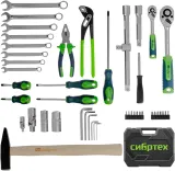 Набор инструментов Сибртех 13394 76 предметов (жесткий кейс)