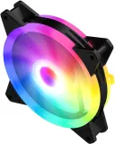 Вентилятор для корпуса GMNG GG-CF120FRGB2-PWMBK RGB 120х120x25 черный 4-pin 28дБ Ret