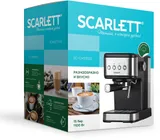 Кофеварка рожковая Scarlett SC-CM33022 1100Вт серебристый/черный