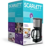 Кофеварка капельная Scarlett SC-CM33011 750Вт черный/стальной
