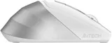 Мышь A4Tech Fstyler FG45CS Air белый/серебристый оптическая (2000dpi) silent беспроводная USB для ноутбука (7but)