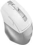 Мышь A4Tech Fstyler FG45CS Air белый/серебристый оптическая (2000dpi) silent беспроводная USB для ноутбука (7but)