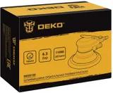 Шлифмашина орбитальная Deko DKOS150 d=150мм желтый/черный