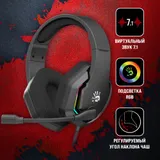 Наушники с микрофоном A4Tech Bloody G260 черный 2м мониторные USB оголовье (G260)