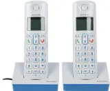 Р/Телефон Dect Alcatel S230 Duo ru white белый (труб. в компл.:2шт) АОН