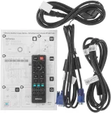 INFOCUS INL146 DLP, Laser, WXGA, 3500 lm, 2 000 000:1, 1.19~1.54:1, HDMI x2, VGA in x1, RS232 x1, Audio in/out,USB-A x1, Composite video x1, Micro USB x1, 1х15w, 3,9 кг, белый