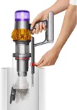Пылесос ручной Dyson V15 Detect Absolute (SV47) 660Вт желтый/никель