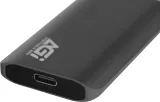 Накопитель SSD AGi USB-C 1TB AGI1T0GIMED138 ED138 серый