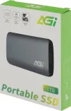 Накопитель SSD AGi USB-C 1TB AGI1T0GIMED138 ED138 серый