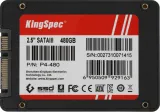 Твердотельный накопитель KingSpec SSD 480GB SATA III 2.5" R550/W500MB/s 3D TLC MTBF 1M 120TBW